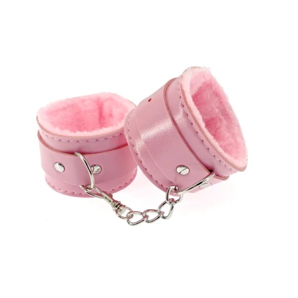 PU Leather Handcuffs Sex Bondage Restraints Wrist Hand Cuffs Product,Adult Game Toys for Women&Men Products Bdsm Fetish