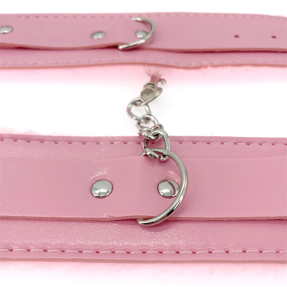 PU Leather Handcuffs Sex Bondage Restraints Wrist Hand Cuffs Product,Adult Game Toys for Women&Men Products Bdsm Fetish