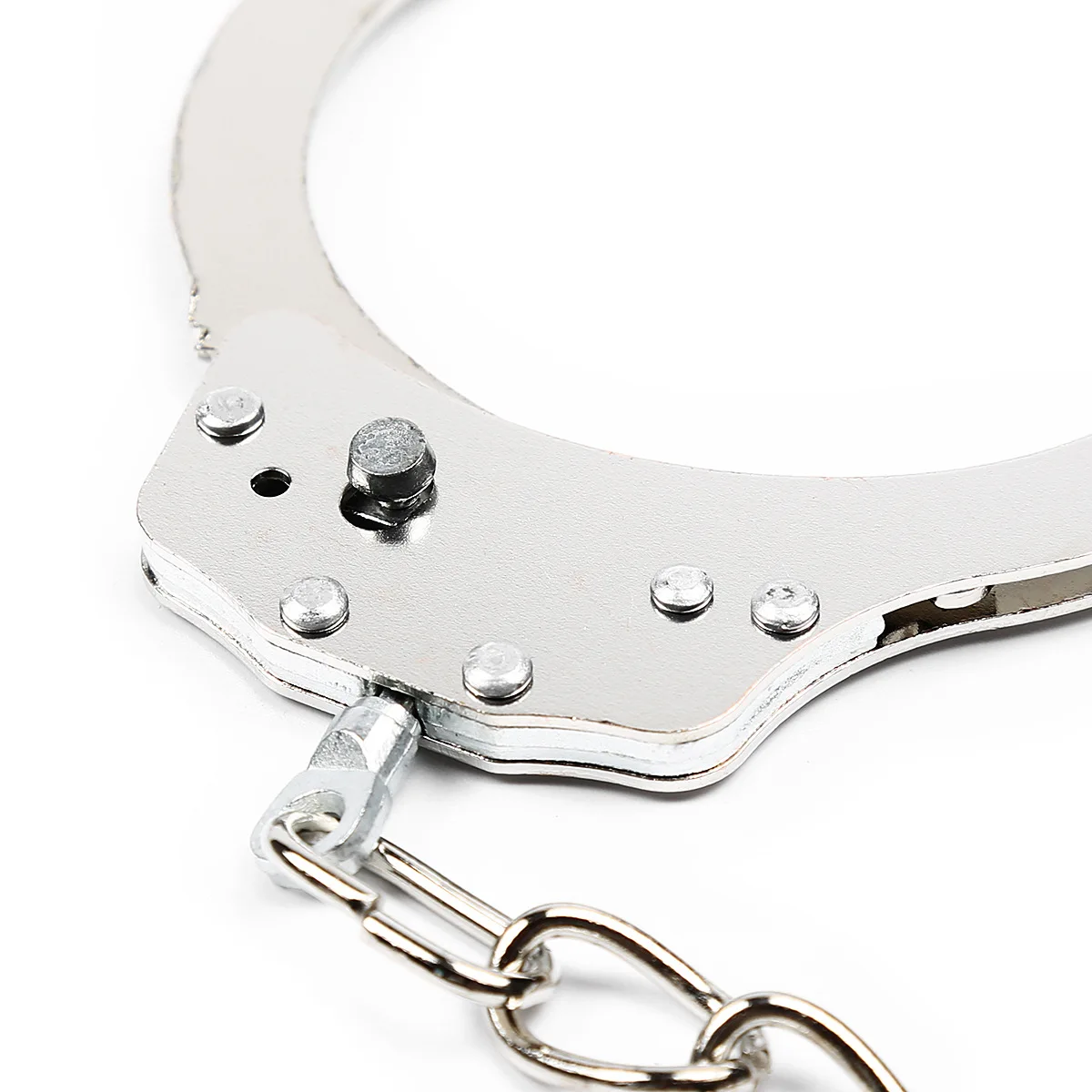 DUTRIEUX Stainless Steel Handcuffs Metal Wrist Ankle Cuffs Bracelet BDSM Bondage Restraints Flirting Props Sex Toys For Couples