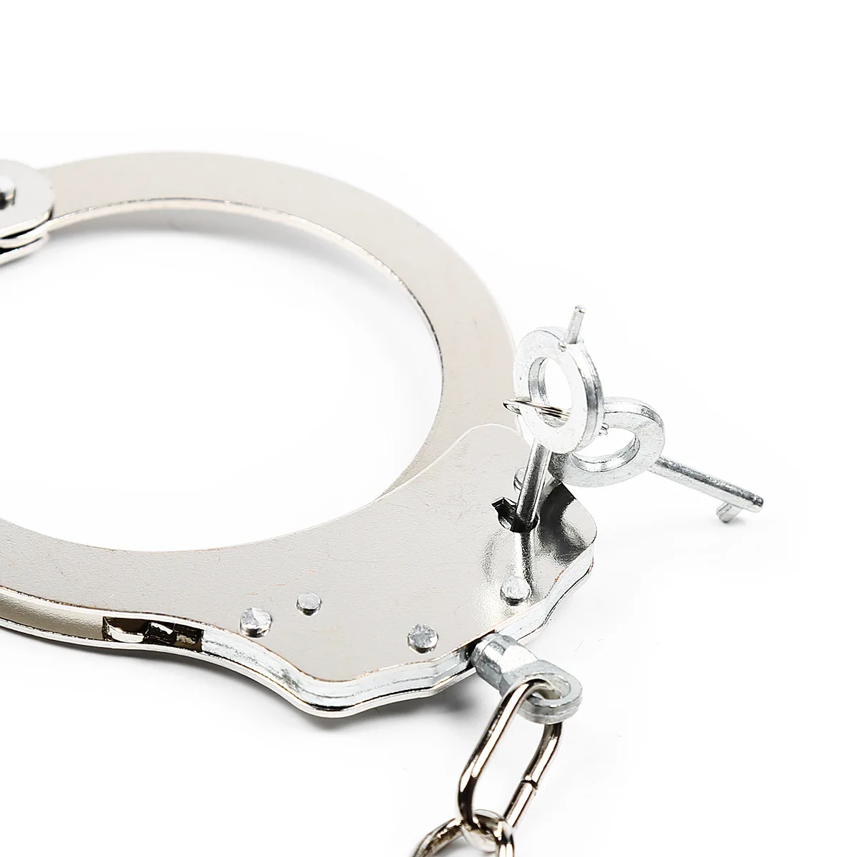 DUTRIEUX Stainless Steel Handcuffs Metal Wrist Ankle Cuffs Bracelet BDSM Bondage Restraints Flirting Props Sex Toys For Couples