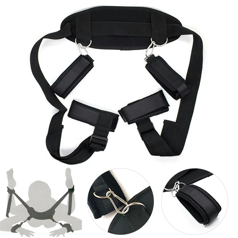 Sex Products Adult Sexy Toy Handcuffs Ankle Cuffs Bdsm Bondage Rope Restraint Slave Chastity Erotic Sex Toys For Woman Couples
