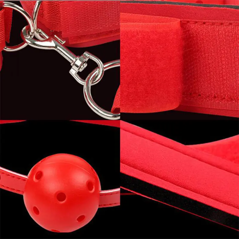 Adult Game Adjustable Bdsm Restraint Strap Handcuffs Wrist & Ankle Cuff Gag Sex Restraint Neck Flirt Sex Toys For Women Sex Shop Adult Game Adjustable Bdsm Restraint Strap Handcuffs Wrist & Ankle Cuff Gag Sex Restraint Neck Flirt Sex Toys For Women Sex Shop