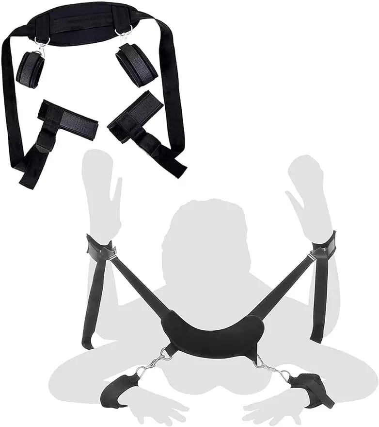 Bondage Restraint Sex BDSM Kit Sex Toys Wrist Leg Restraint Hand Ankle Cuff Bed Restraints Sex Bondage Position Support Sex Play