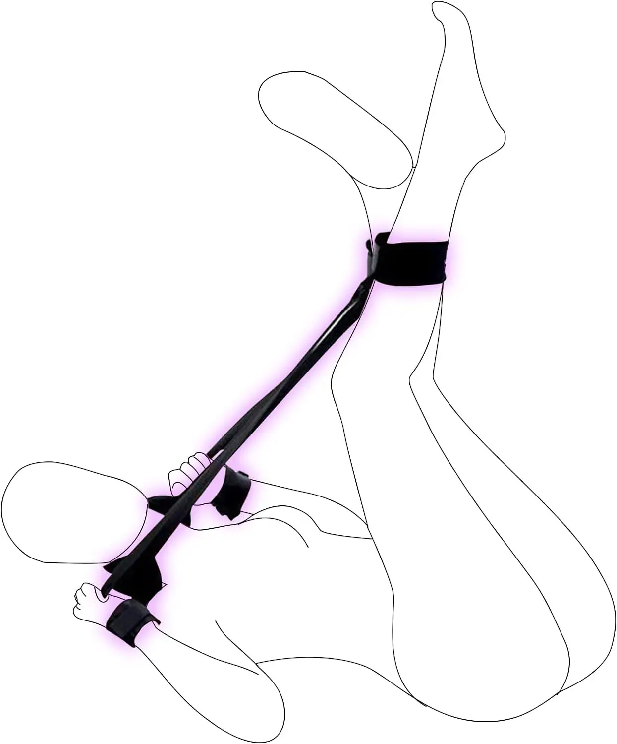 Bondage Restraint Sex BDSM Kit Sex Toys Wrist Leg Restraint Hand Ankle Cuff Bed Restraints Sex Bondage Position Support Sex Play