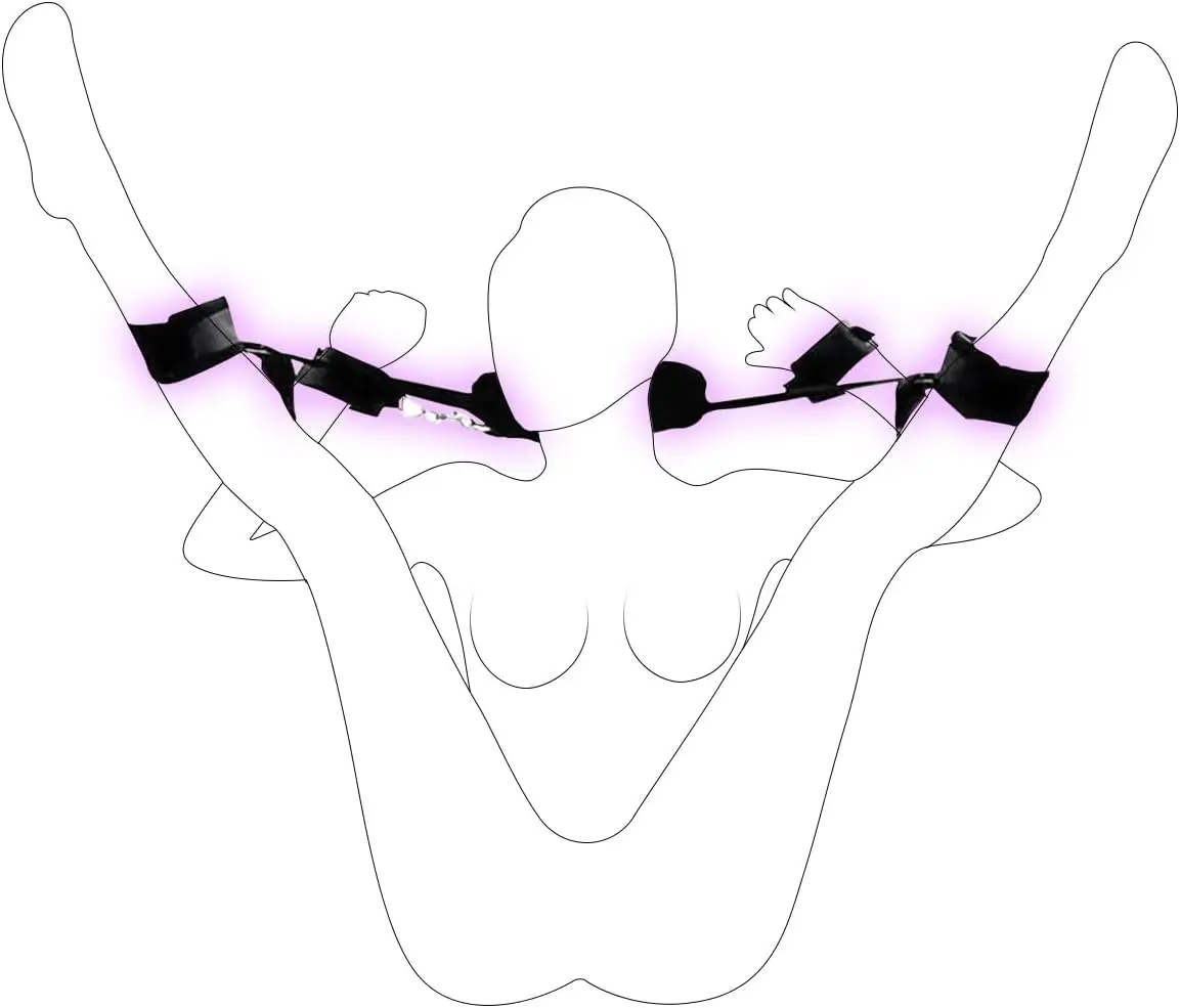 Bondage Restraint Sex BDSM Kit Sex Toys Wrist Leg Restraint Hand Ankle Cuff Bed Restraints Sex Bondage Position Support Sex Play