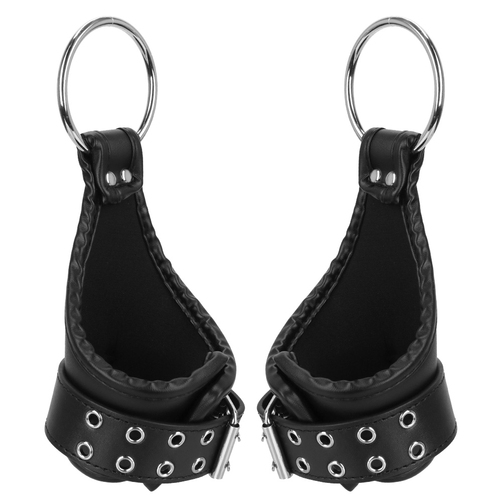 Sex Bondage Strap Adult Games Cuffs Restraint Hanging Handcuffs Leather Ankle Wrist Suspension Erotic Sex Toys for Women