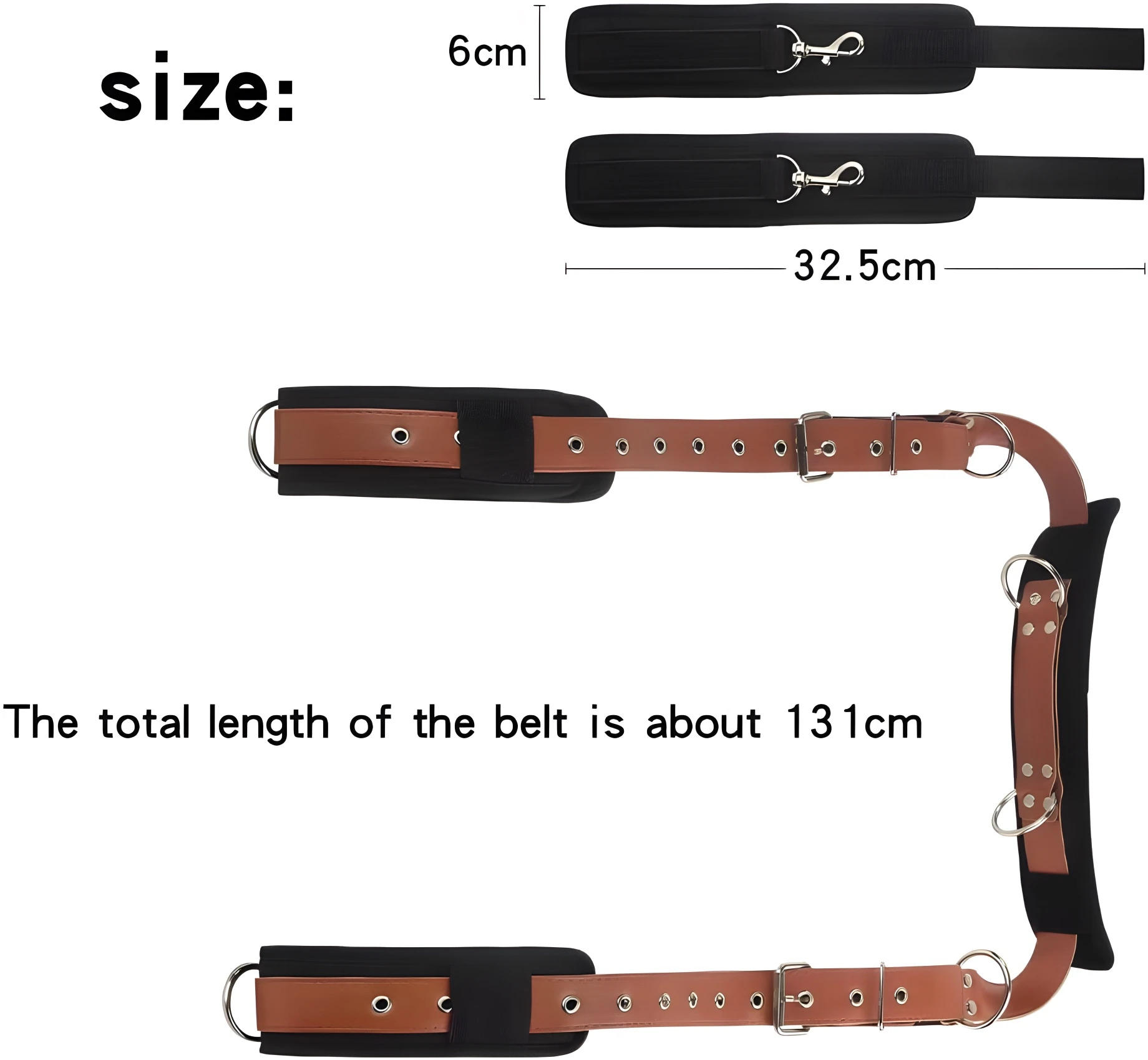 BDSM Bondage Harness Adjustable Handcuff Wrist Ankle Cuffs Gag Mouth Sexual Restraints Slave Neck Flirt Sex Toys For Couples BDSM Bondage Harness Adjustable Handcuff Wrist Ankle Cuffs Gag Mouth Sexual Restraints Slave Neck Flirt Sex Toys For Couples