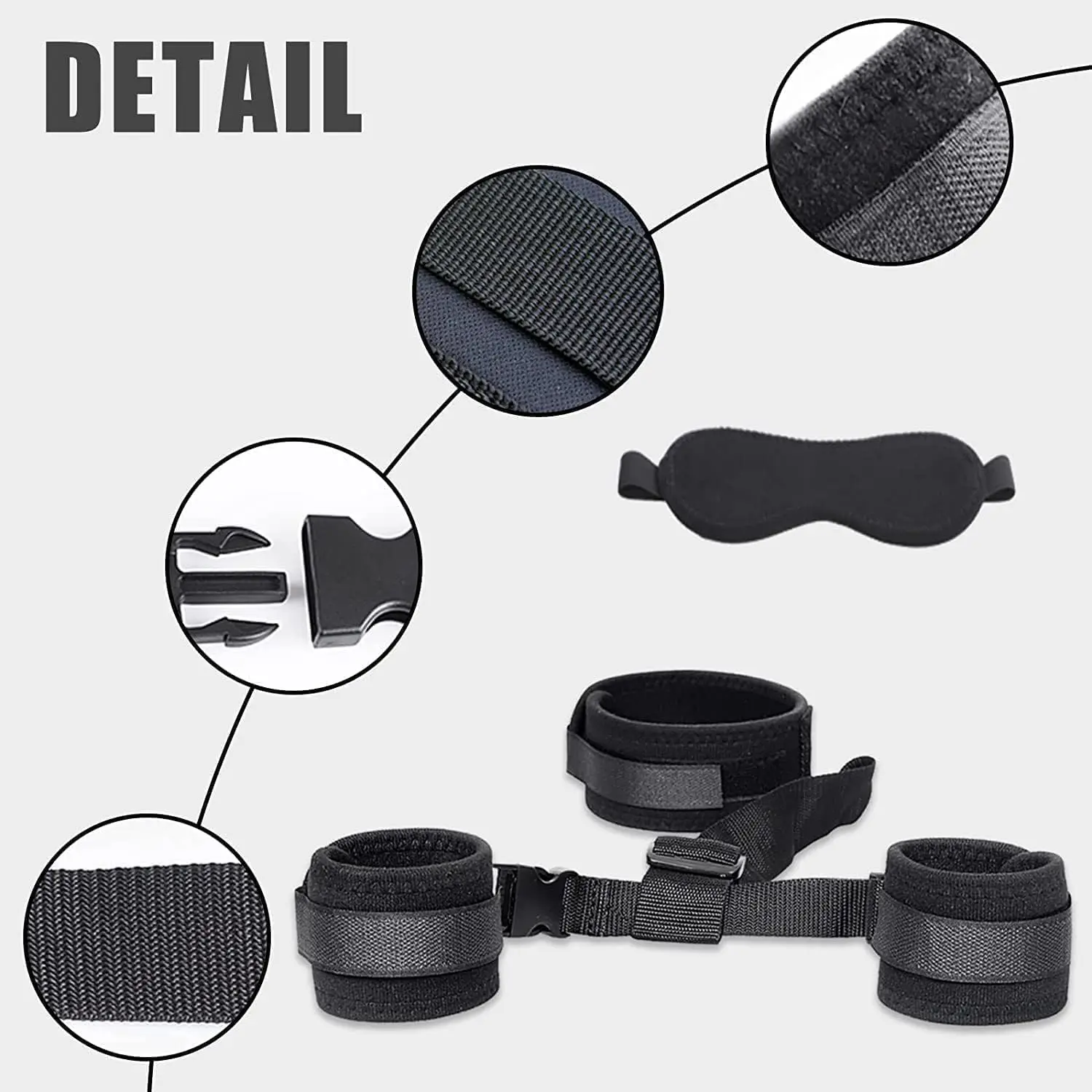 Bed BDSM Sex Toys Handcuff for Couple Women Adjustable Bed Restraints Sex Bondage Set Soft Wrist Ankle Cuff Erotic Adult SM Toys Bed BDSM Sex Toys Handcuff for Couple Women Adjustable Bed Restraints Sex Bondage Set Soft Wrist Ankle Cuff Erotic Adult SM Toys