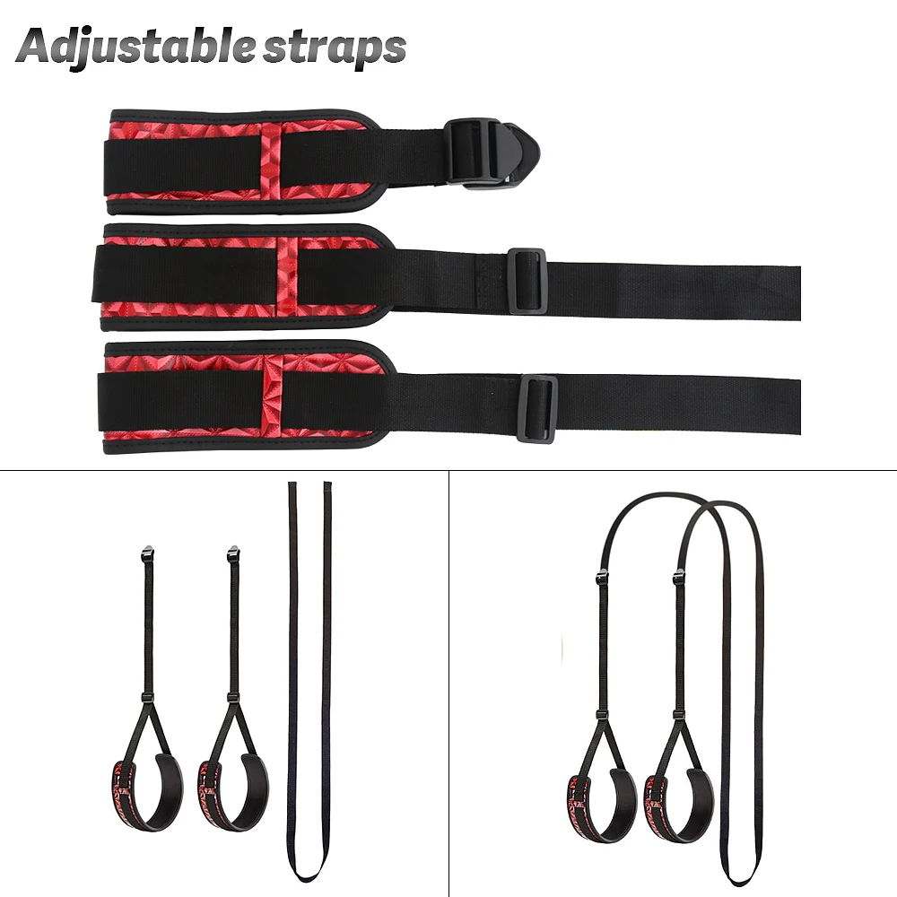 Bed BDSM Sex Toys Handcuff for Couple Women Adjustable Bed Restraints Sex Bondage Set Soft Wrist Ankle Cuff Erotic Adult SM Toys Bed BDSM Sex Toys Handcuff for Couple Women Adjustable Bed Restraints Sex Bondage Set Soft Wrist Ankle Cuff Erotic Adult SM Toys