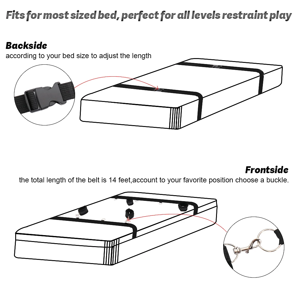 Bed BDSM Sex Toys Handcuff for Couple Women Adjustable Bed Restraints Sex Bondage Set Soft Wrist Ankle Cuff Erotic Adult SM Toys Bed BDSM Sex Toys Handcuff for Couple Women Adjustable Bed Restraints Sex Bondage Set Soft Wrist Ankle Cuff Erotic Adult SM Toys