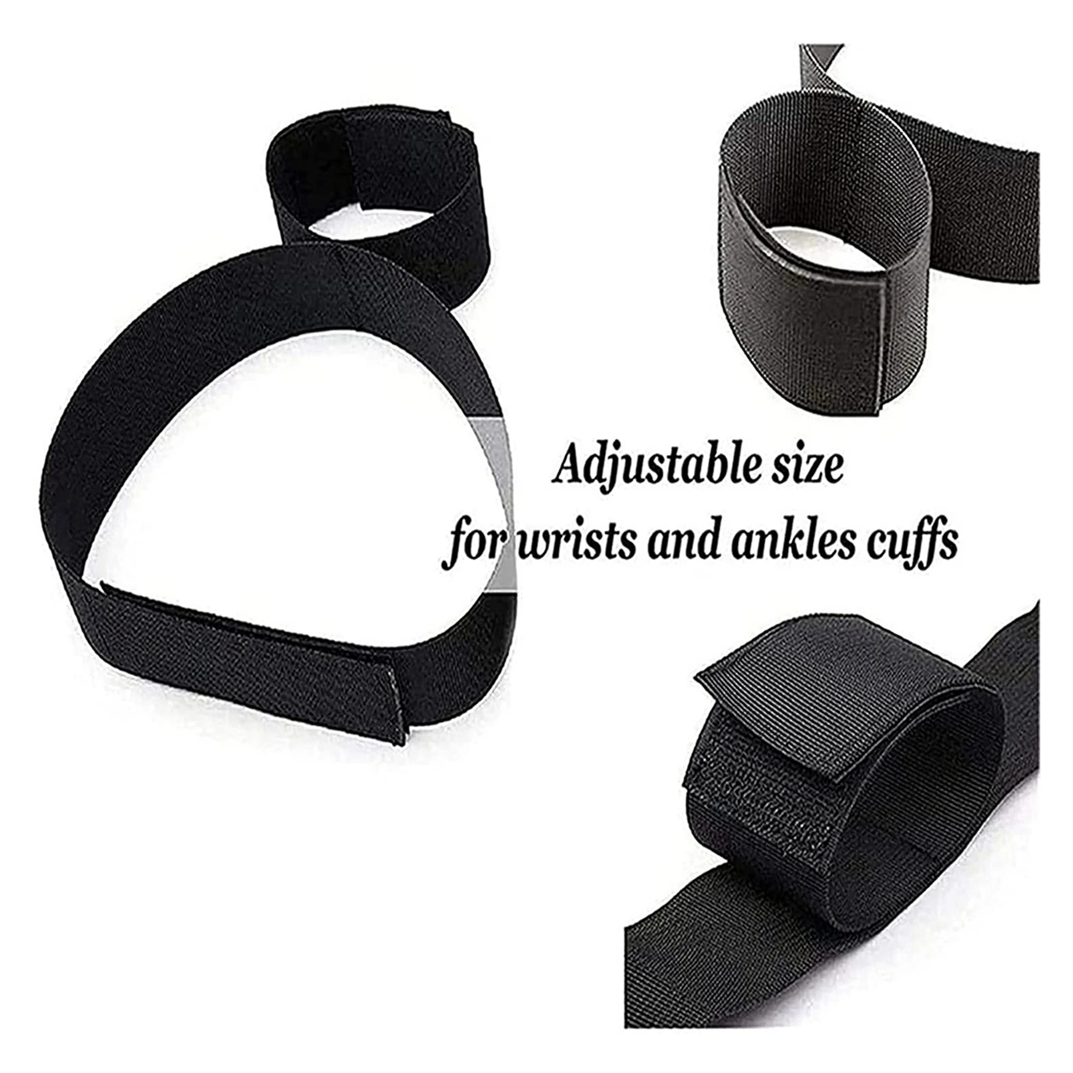 Bed BDSM Sex Toys Handcuff for Couple Women Adjustable Bed Restraints Sex Bondage Set Soft Wrist Ankle Cuff Erotic Adult SM Toys Bed BDSM Sex Toys Handcuff for Couple Women Adjustable Bed Restraints Sex Bondage Set Soft Wrist Ankle Cuff Erotic Adult SM Toys