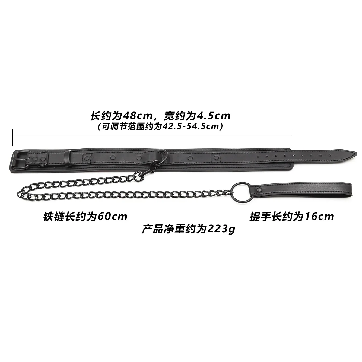Soft PU Leather SM Products Wrist Cuffs & Ankle Cuffs & Neck Collar Leash Set BDSM Slave Bondage Sex Cosplay Accessories