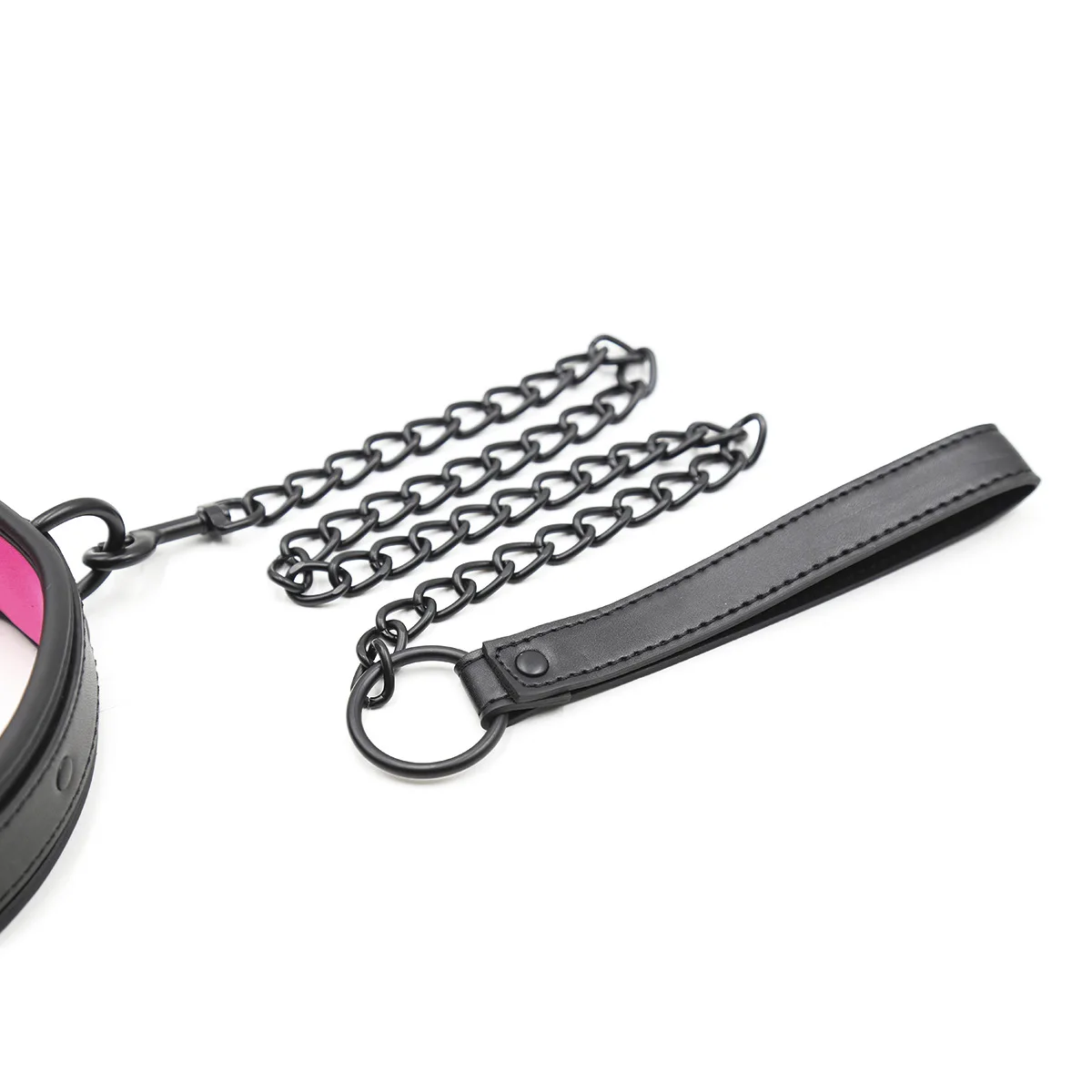 Soft PU Leather SM Products Wrist Cuffs & Ankle Cuffs & Neck Collar Leash Set BDSM Slave Bondage Sex Cosplay Accessories