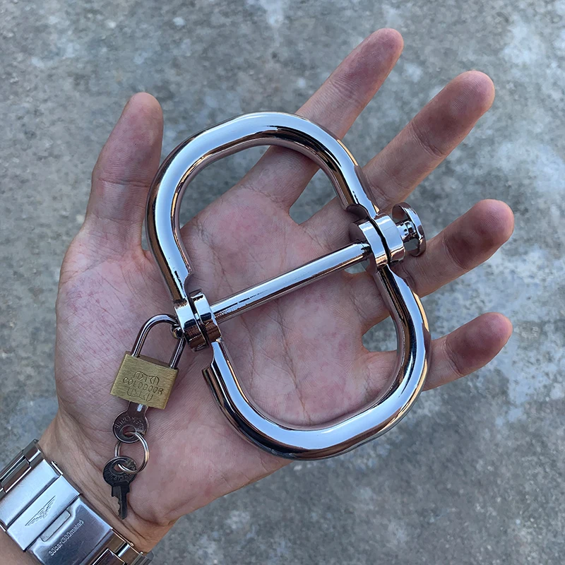 Stainless Steel Handcuffs BDSM Sex Toy for Couple Ankle Cuff Metal Wrist Cuffs Restraints Fetish Slave Manacle Bondage Porn Toys Stainless Steel Handcuffs BDSM Sex Toy for Couple Ankle Cuff Metal Wrist Cuffs Restraints Fetish Slave Manacle Bondage Porn Toys