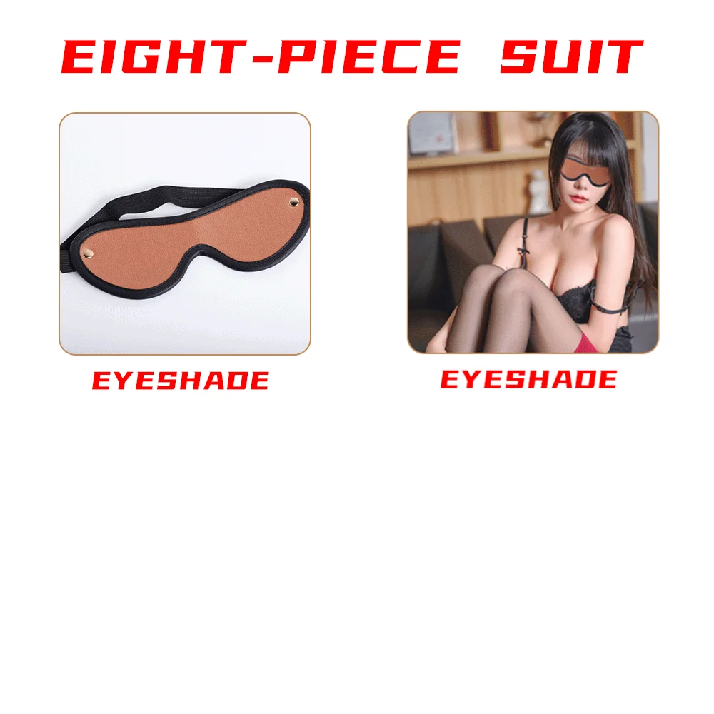 Cowhide Handcuff Bdsm Bondage Set Adult Games Erotic Sex Toy For Woman Couples SM Fetish Slave Ankle Cuff Restraints Wrist Cuffs