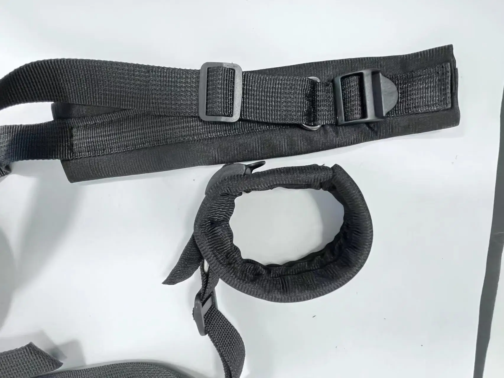 Sex Bandage Soft Nylon Bed Belt Set BDSM Adjustable Wrist Erotico Adult Bed Game Cuff Band Suitable for Wrists and Ankle Fetish
