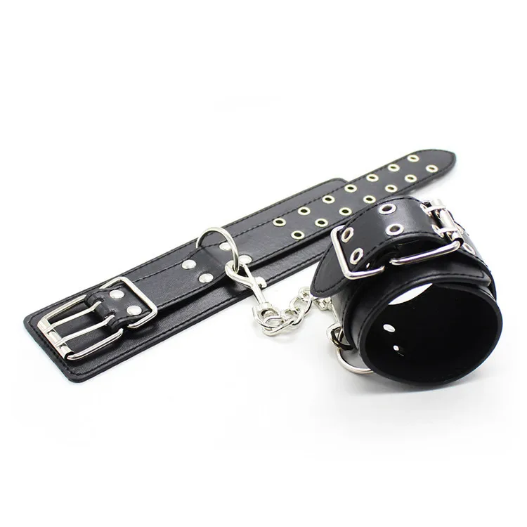 Bdsm Leather Bondage Slave Fetish Wrist Handcuffs Ankle Shackles Adjustable Restraint Sex Cuff Belt Sex Toys Exotic Accessories Bdsm Leather Bondage Slave Fetish Wrist Handcuffs Ankle Shackles Adjustable Restraint Sex Cuff Belt Sex Toys Exotic Accessories