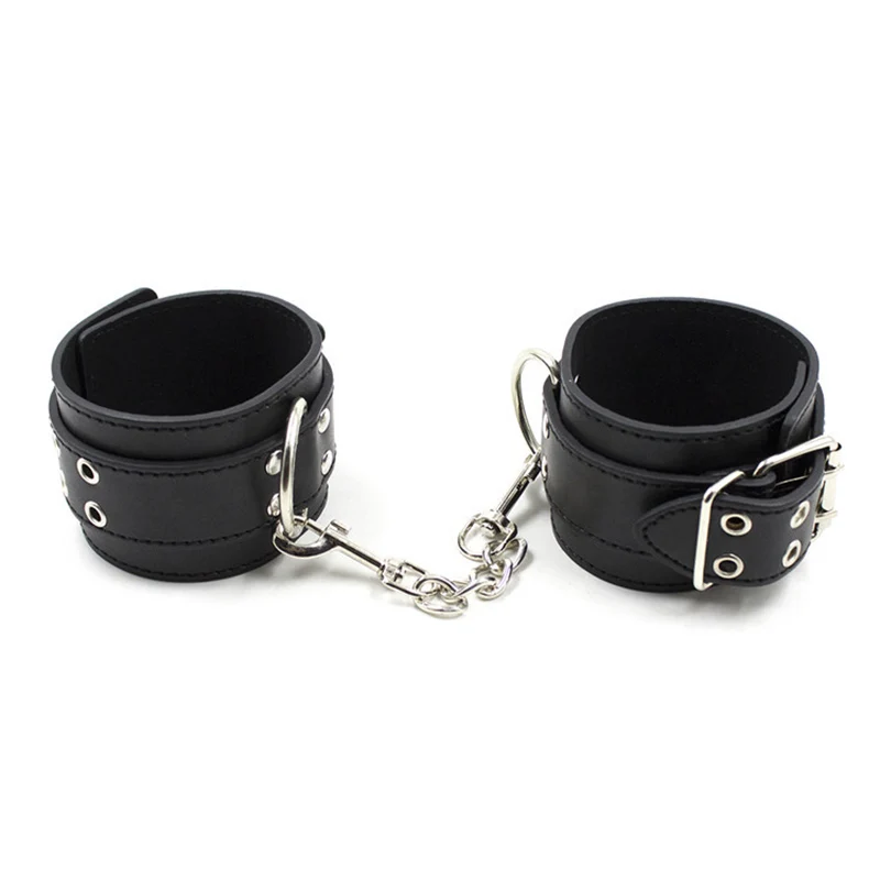 Bdsm Leather Bondage Slave Fetish Wrist Handcuffs Ankle Shackles Adjustable Restraint Sex Cuff Belt Sex Toys Exotic Accessories Bdsm Leather Bondage Slave Fetish Wrist Handcuffs Ankle Shackles Adjustable Restraint Sex Cuff Belt Sex Toys Exotic Accessories