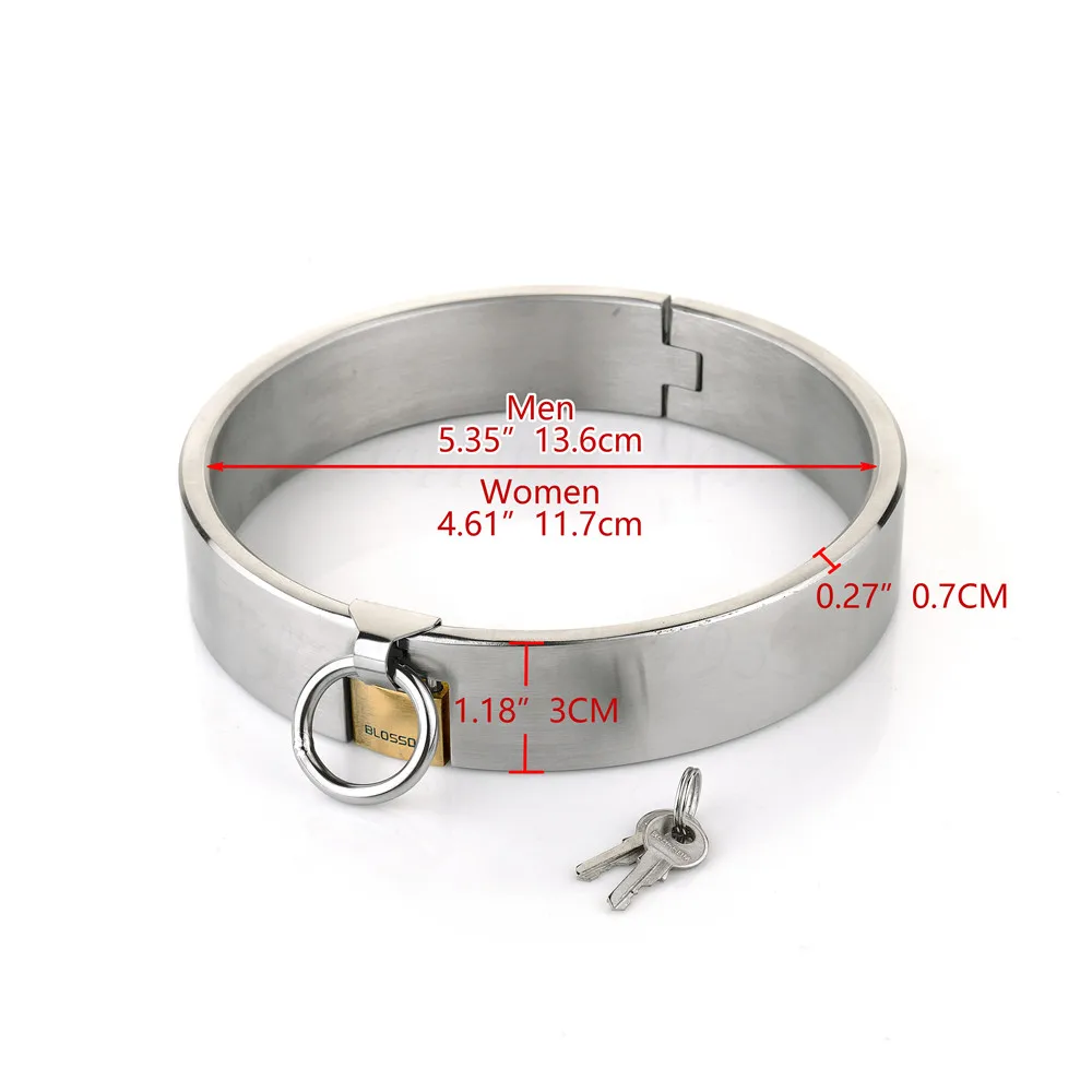 Stainless Steel Slave Neck Collar Handcuff Wrist Ankle Cuffs Bdsm Fetish Sex Bondage Restraint Adult Game Sex Toys For Couples Stainless Steel Slave Neck Collar Handcuff Wrist Ankle Cuffs Bdsm Fetish Sex Bondage Restraint Adult Game Sex Toys For Couples