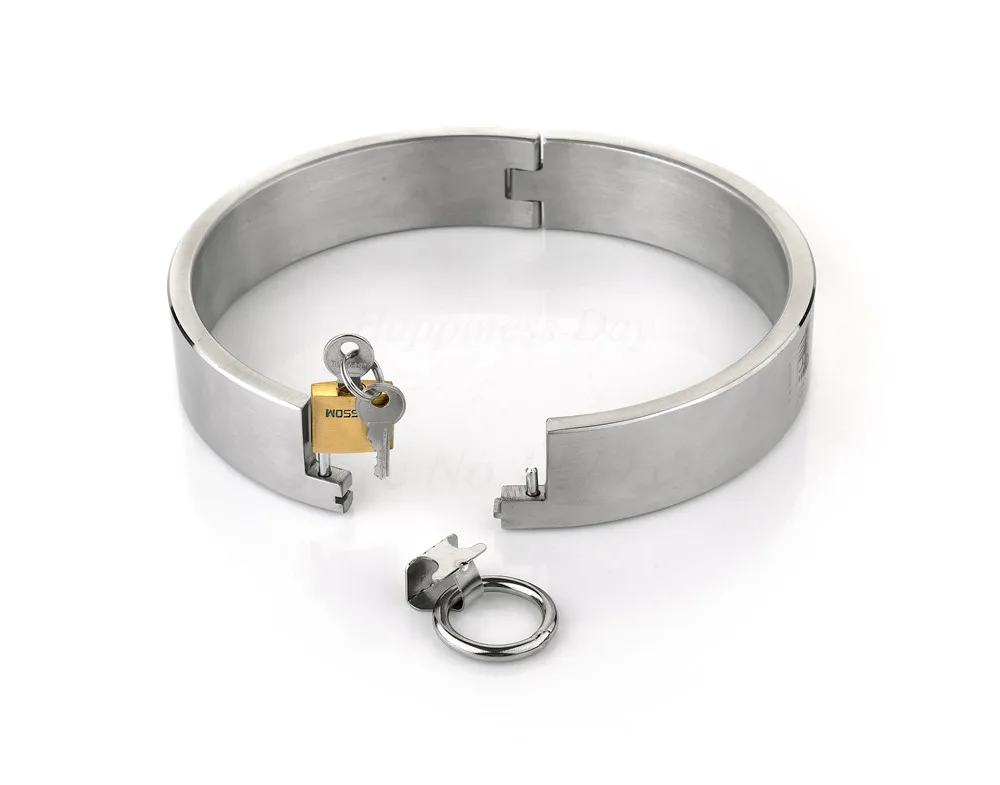 Stainless Steel Slave Neck Collar Handcuff Wrist Ankle Cuffs Bdsm Fetish Sex Bondage Restraint Adult Game Sex Toys For Couples Stainless Steel Slave Neck Collar Handcuff Wrist Ankle Cuffs Bdsm Fetish Sex Bondage Restraint Adult Game Sex Toys For Couples
