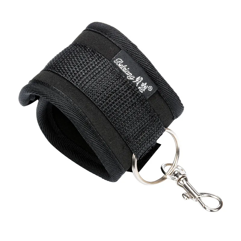 Indoor Bedroom Play Relax Bed Straps with Soft Adjustable Cuffs for Hand Wrist Ankle Blind Restraints Bdsm Fetish Harness Sex
