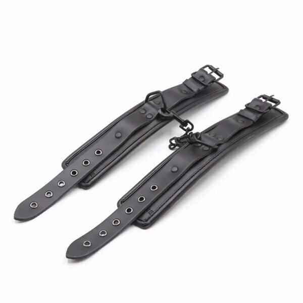 soft Genuine Leather Bondage Optional Handcuffs Collar Wrist Ankle Cuffs for Fetish erotic Adult Games Couple Sex Toys