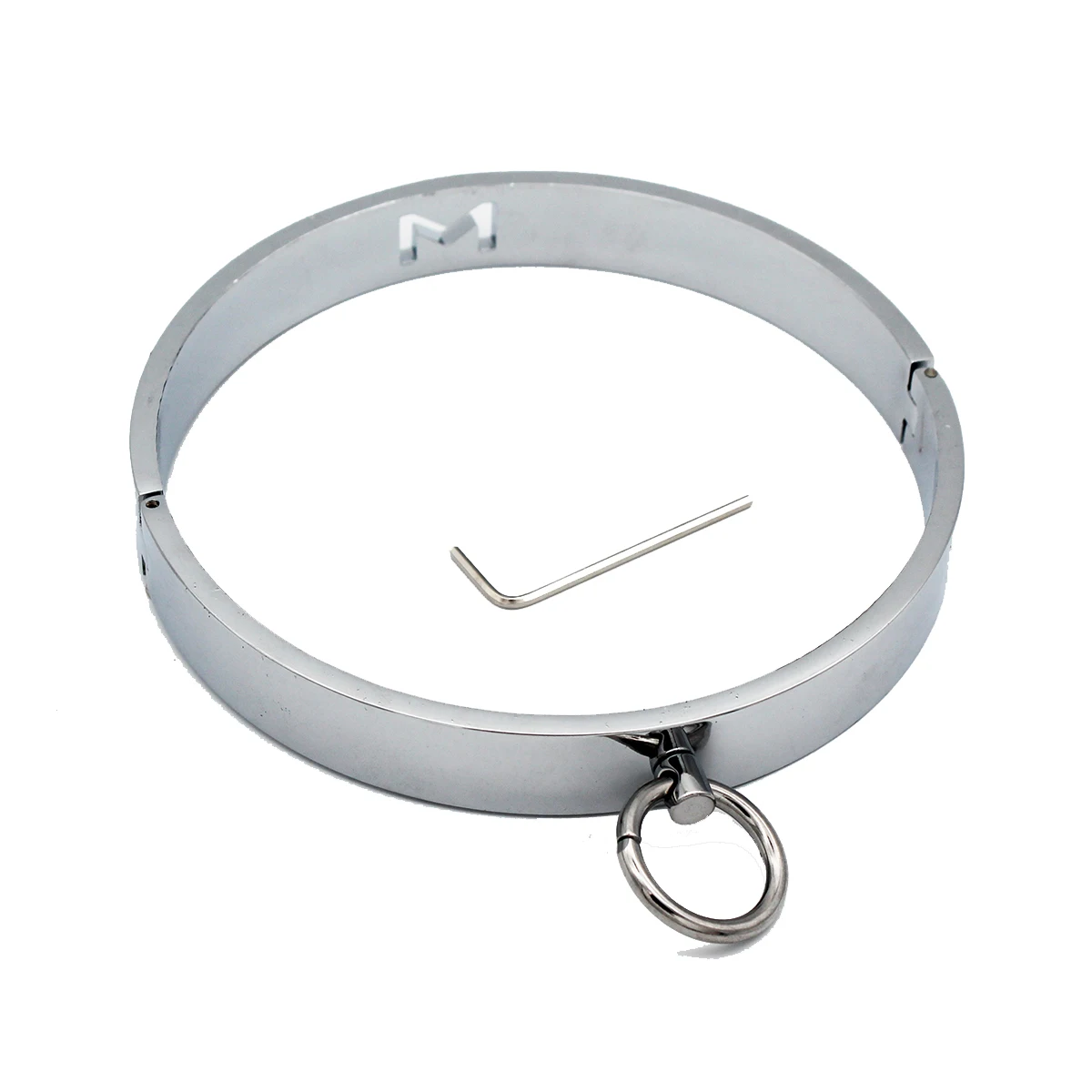 Metal Handcuffs Wrist Ankle Cuffs Locking Neck Collar Posturte Slave Bondage SM Spreader Bar Shackles Adult Sex Toys Men Women