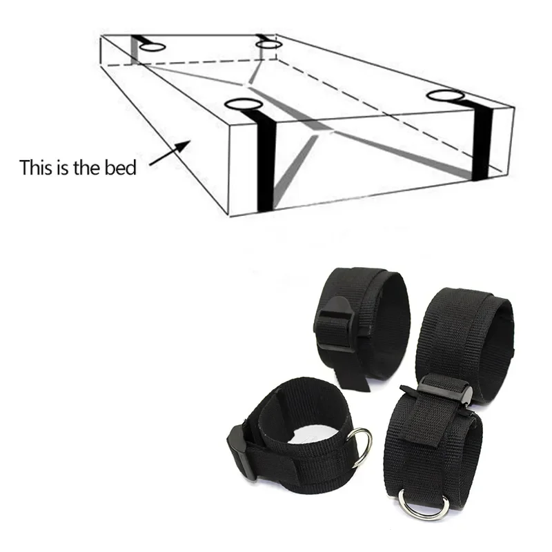 Adult Games Sex Products No Vibrators Sex Toys For Women Couples Handcuffs Bdsm Bondage Set Restraints Wrists & Ankle Cuffs SM Adult Games Sex Products No Vibrators Sex Toys For Women Couples Handcuffs Bdsm Bondage Set Restraints Wrists & Ankle Cuffs SM