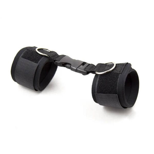 Soft Erotic Handcuffs Ankle SM Sex Toys For Couples BDSM Hand Wrist Cuffs And Open Legs Bondage Restraints Women Men Adult Games