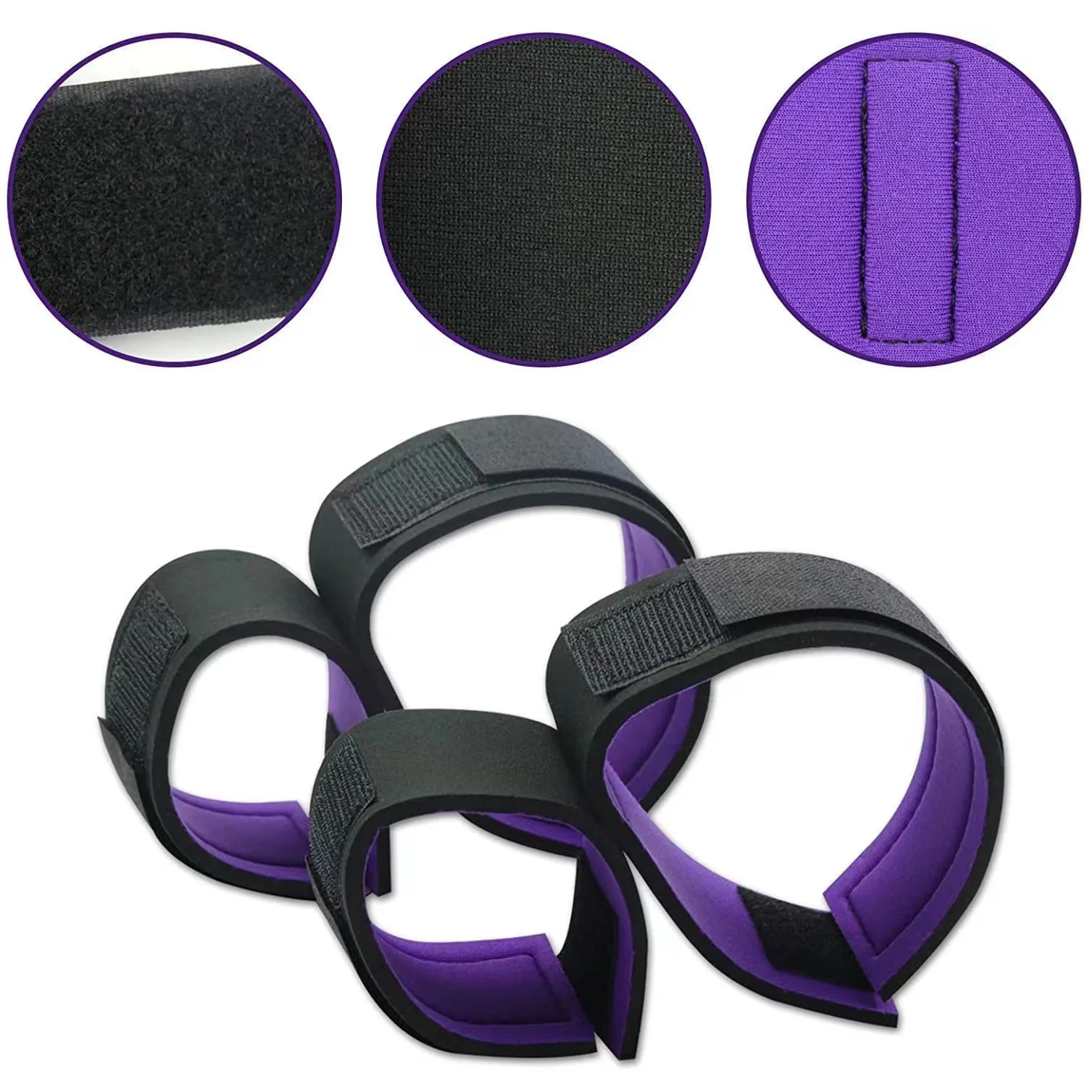 Bdsm Beginner Kit Adjustable Handcuffs Leg Straps Adult Game Supplies Set Wrist Thigh Cuffs Sex Toy for Women Sexy  for Couples