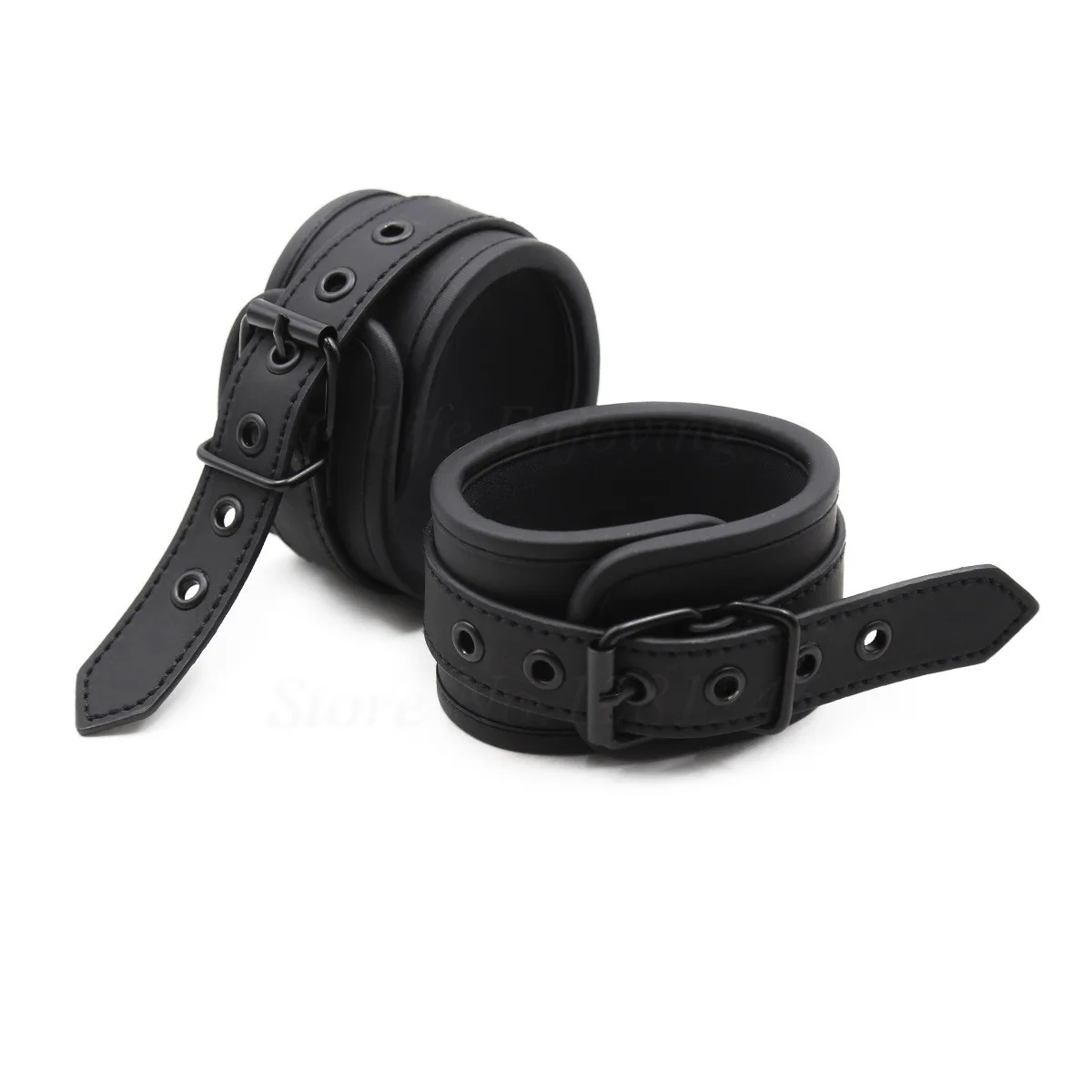 New Fetish Sexy BDSM Bondage Handcuff Ankle Cuff Neck Collar PU Leather Wrist Cuffs Sex Toys for Couples Game Erotic Accessories New Fetish Sexy BDSM Bondage Handcuff Ankle Cuff Neck Collar PU Leather Wrist Cuffs Sex Toys for Couples Game Erotic Accessories