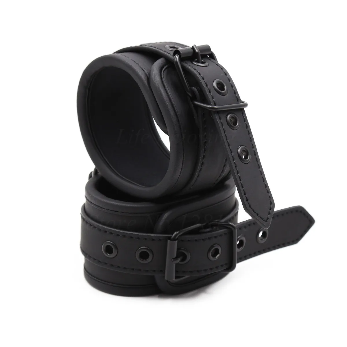 New Fetish Sexy BDSM Bondage Handcuff Ankle Cuff Neck Collar PU Leather Wrist Cuffs Sex Toys for Couples Game Erotic Accessories New Fetish Sexy BDSM Bondage Handcuff Ankle Cuff Neck Collar PU Leather Wrist Cuffs Sex Toys for Couples Game Erotic Accessories
