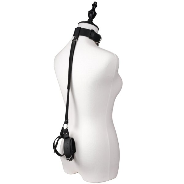 Bdsm Bondage Harness Adjustable Handcuff Wrist & Ankle Cuffs Gag Mouth Sexual Restraints Slave Neck Flirt Sex Toys For Couples