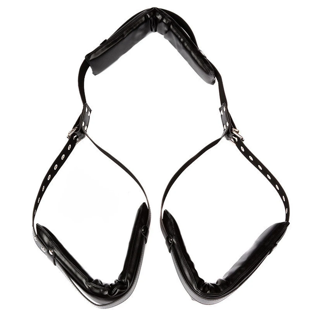 Bdsm Bondage Harness Adjustable Handcuff Wrist & Ankle Cuffs Gag Mouth Sexual Restraints Slave Neck Flirt Sex Toys For Couples