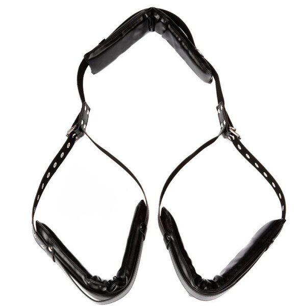 Bdsm Bondage Harness Adjustable Handcuff Wrist & Ankle Cuffs Gag Mouth Sexual Restraints Slave Neck Flirt Sex Toys For Couples