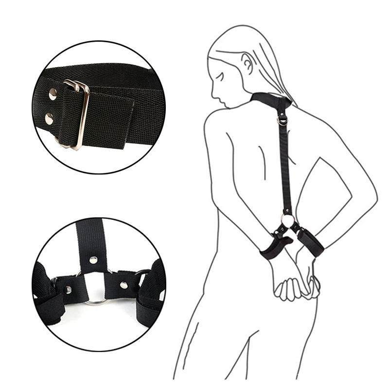 Sex Toys For Women Couples Handscuff Neck Ankle Cuffs BDSM Bondage Restraints Slave Straps Adult Games Erotic Sexy Accessories