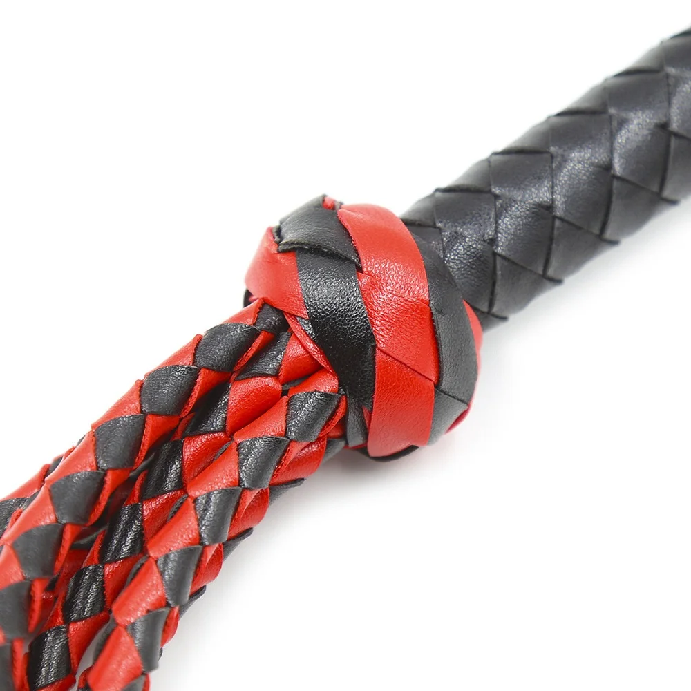 78CM Leather Sex Spanking Whip Bdsm Bondage Gay Fetish Horse Tassel Tails Lash Adult Flogger Flirt Erotic Toys for Couples Women