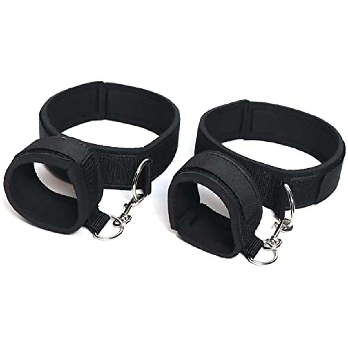 Bdsm Bed Bandages Restraints Handcuffs Open Leg Bdsm Bondage Set Ankle Cuffs Rope Strap Adult Fetish Sex Toys for Woman Couples