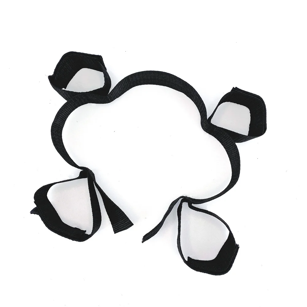 Bdsm Bed Bandages Restraints Handcuffs Open Leg Bdsm Bondage Set Ankle Cuffs Rope Strap Adult Fetish Sex Toys for Woman Couples
