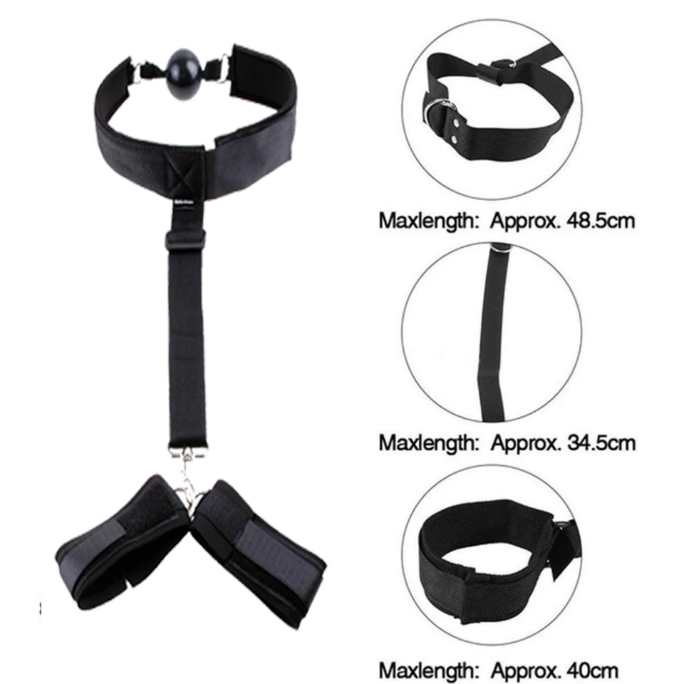 Erotic Bondage Bed Games Adult Sex Products BDSM Sex Bondage Set Women Handcuffs Ankle Cuff Restraints Sex Toys for Couples Anal Erotic Bondage Bed Games Adult Sex Products BDSM Sex Bondage Set Women Handcuffs Ankle Cuff Restraints Sex Toys for Couples Anal