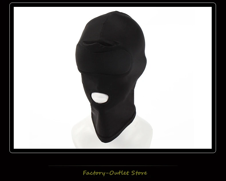 Fetish Slave BDSM Bondage Restraints Sex Mask Mouth Eye Open Head Harness Elasticity Blindfold for Couple New Exotic Accessories Fetish Slave BDSM Bondage Restraints Sex Mask Mouth Eye Open Head Harness Elasticity Blindfold for Couple New Exotic Accessories