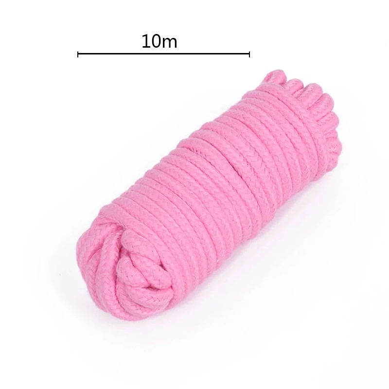 Bondage Restraint Rope Slave Sex Toys For Couples Adult Games Products Shibari Hogtie Fetish Harnes 2/5/10/20M Thicken Cotton