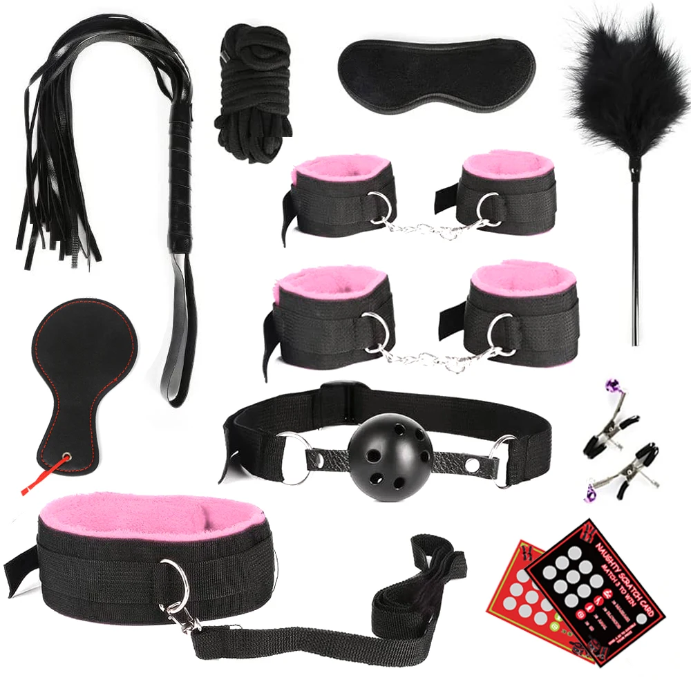 Bdsm SexLove Set BDSM Kits Adults Sex Toys for Women Men Handcuffs Nipple Clamps Whip Spanking Sex Metal Anal Plug Vibrator Butt Bdsm SexLove Set BDSM Kits Adults Sex Toys for Women Men Handcuffs Nipple Clamps Whip Spanking Sex Metal Anal Plug Vibrator Butt