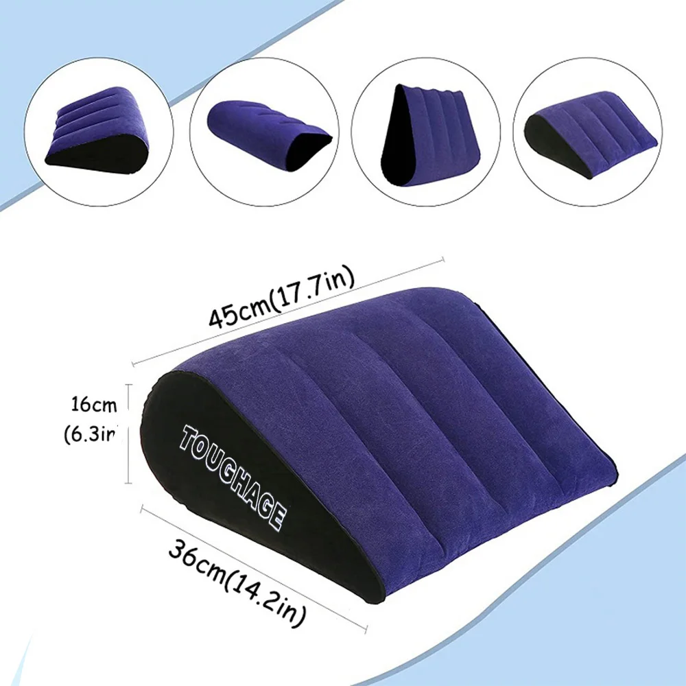 Inflatable sex pillow BDSM sofa pornographic and fun sex furniture multifunctional couple sex air cushion couple travel supplies