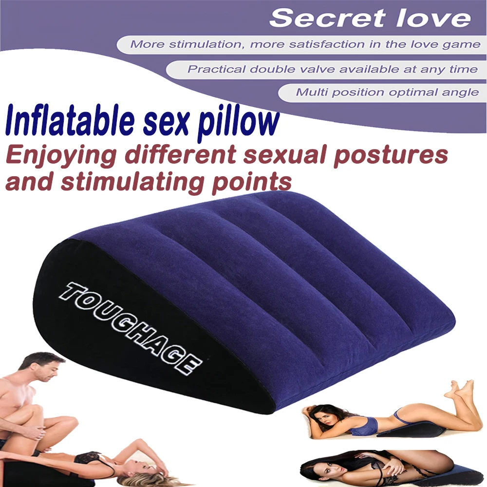 Inflatable sex pillow BDSM sofa pornographic and fun sex furniture multifunctional couple sex air cushion couple travel supplies