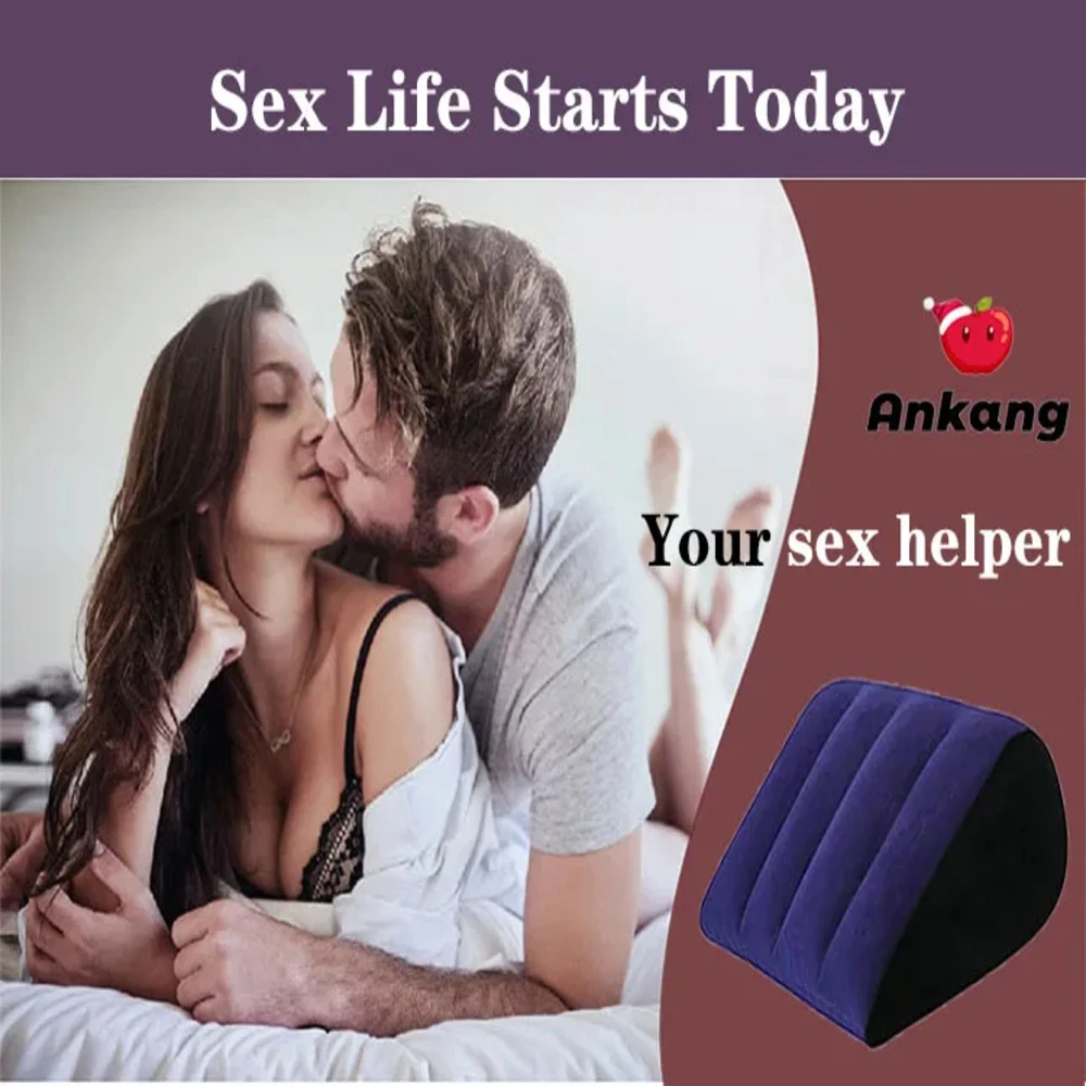 Inflatable sex pillow BDSM sofa pornographic and fun sex furniture multifunctional couple sex air cushion couple travel supplies