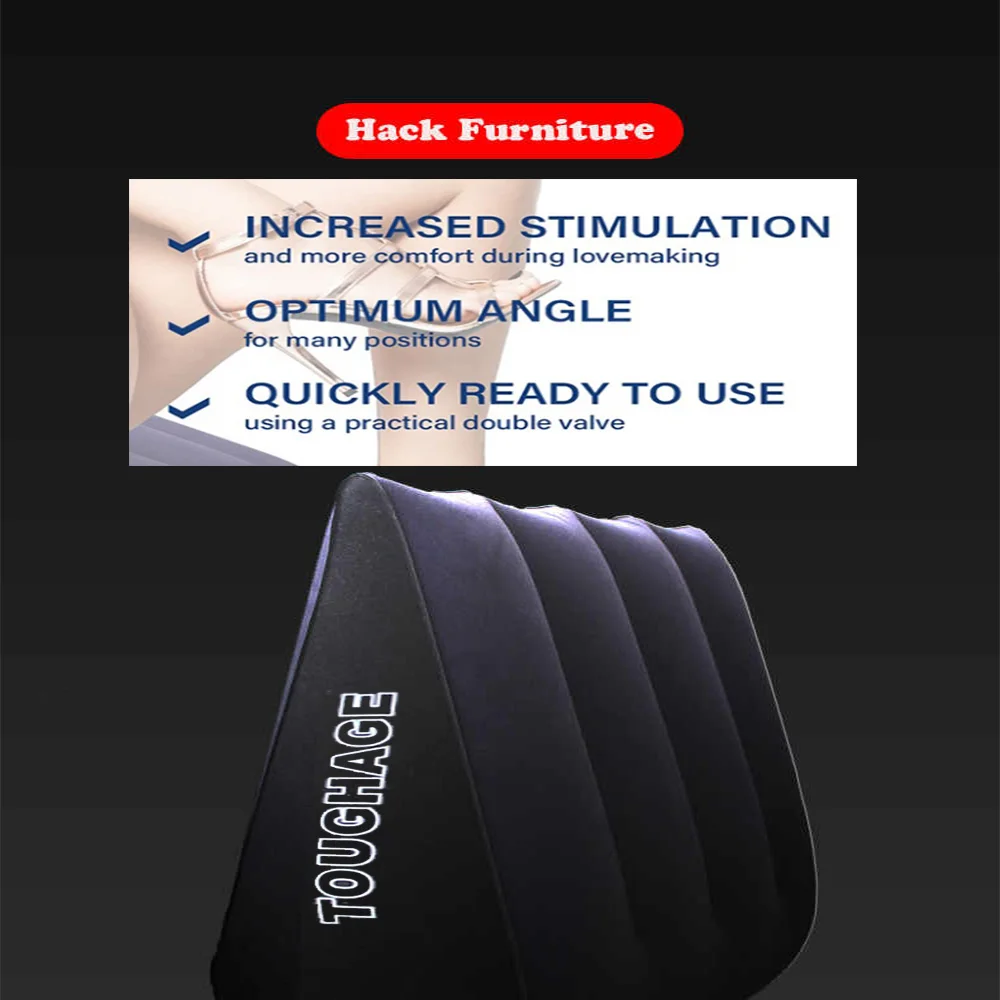 Inflatable sex pillow BDSM sofa pornographic and fun sex furniture multifunctional couple sex air cushion couple travel supplies