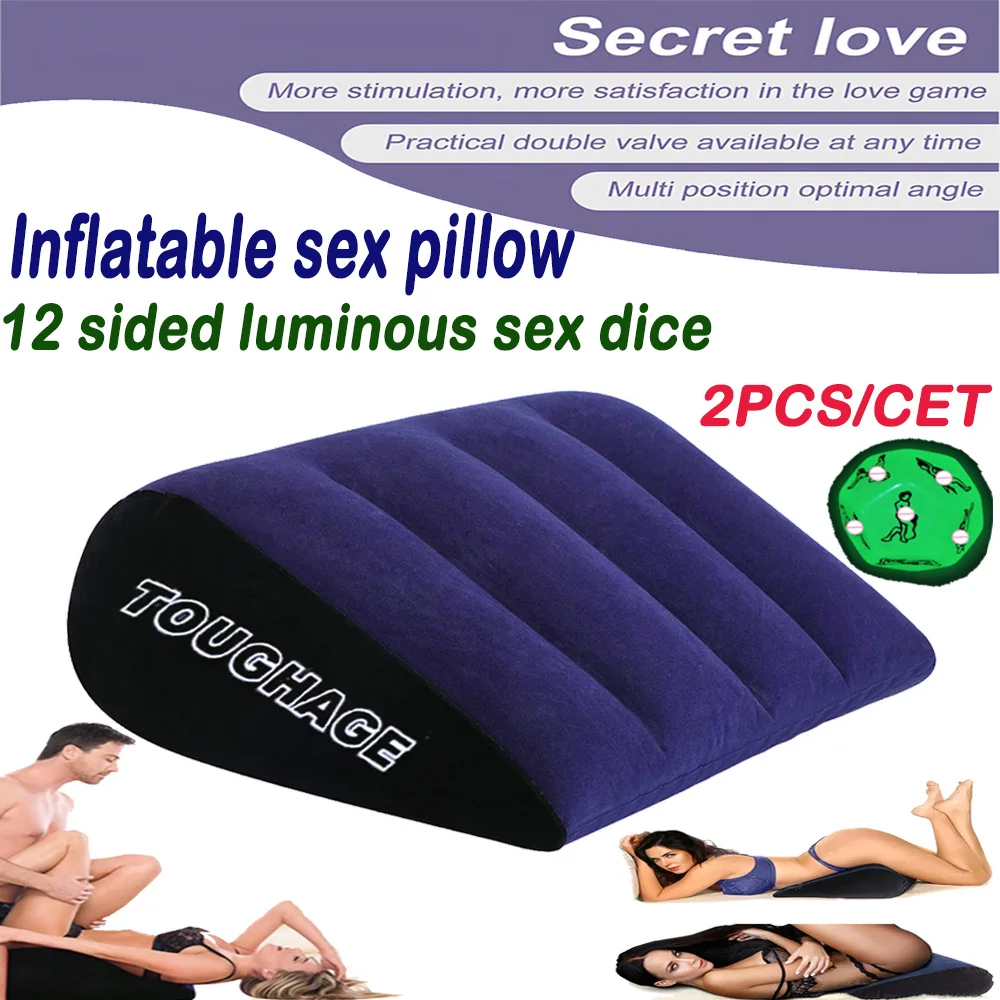 Inflatable sex pillow BDSM sofa pornographic and fun sex furniture multifunctional couple sex air cushion couple travel supplies