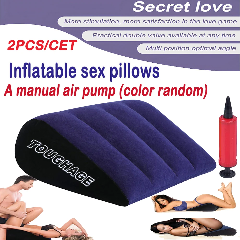 Inflatable sex pillow BDSM sofa pornographic and fun sex furniture multifunctional couple sex air cushion couple travel supplies