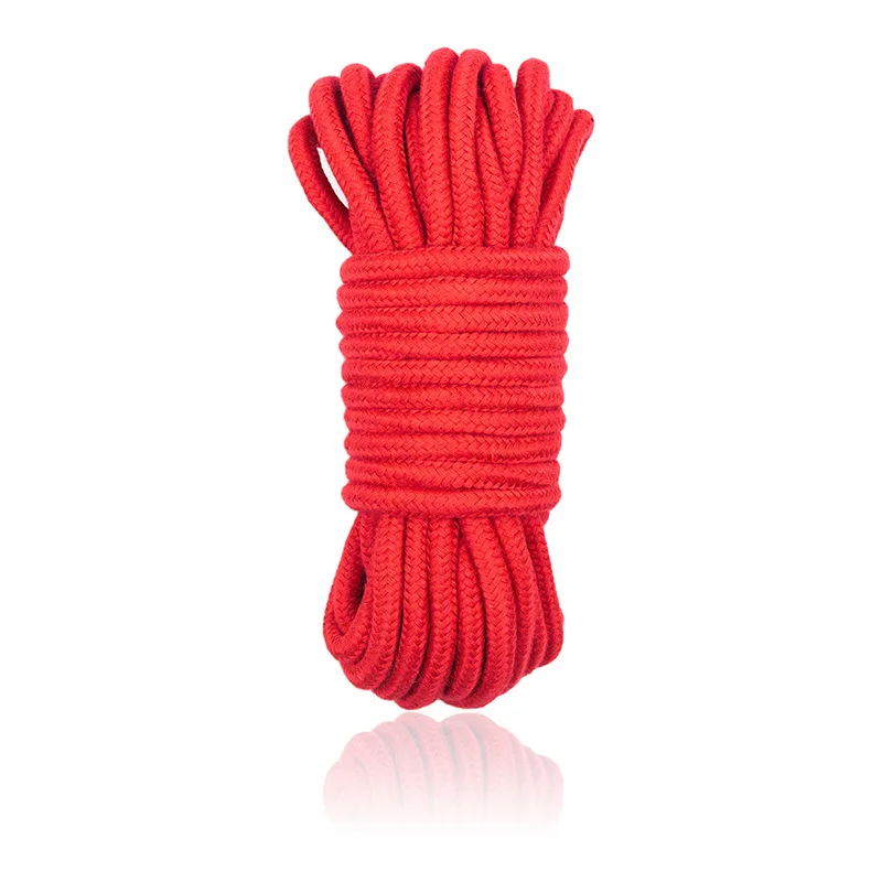 5m/ 10m/ 20m Cotton Rope Female Adult Sex products Slaves BDSM Bondage Soft Rope Adult Games Binding Rope Role-Playing Sex Toy